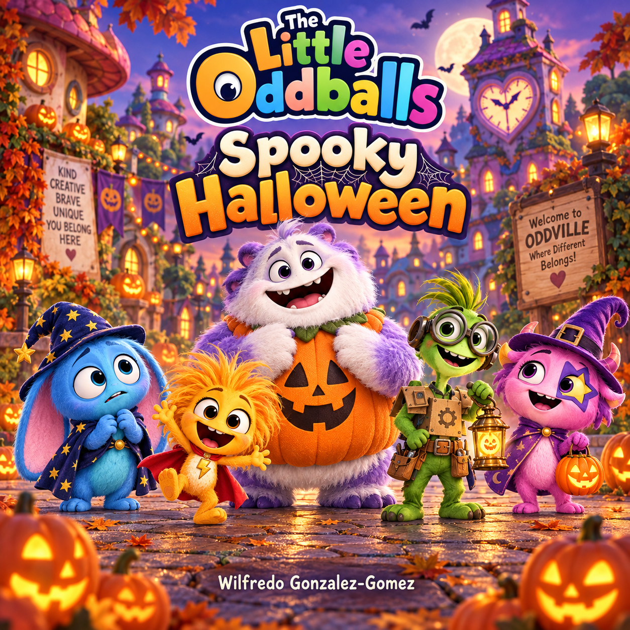 The Little Oddballs: Spooky Halloween book cover