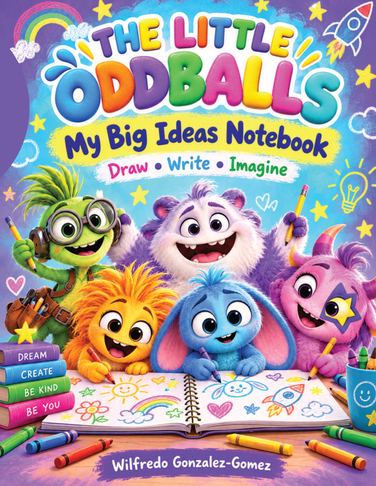 The Little Oddballs: My Big Ideas Notebook cover